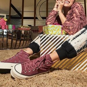 Chuck Taylor All Star Lift Platform Suede Sz 7.5